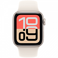 Apple Watch SE 3 GPS 40 mm Starlight Aluminium Case with Starlight Sport Band-M/L,Model A3324