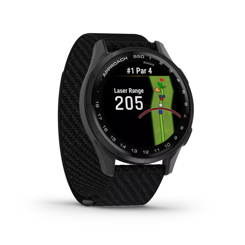Garmin Approach® S50 - Black ComfortFit Nylon Band