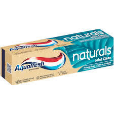 Aquafresh Naturals Mint Clean Fluoride Toothpaste 75ml