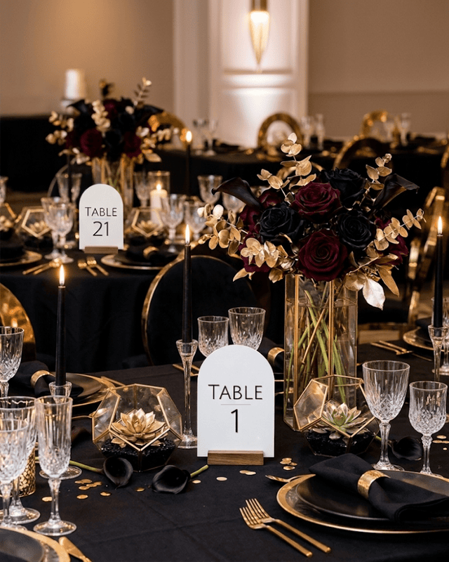 Arch Table Sign