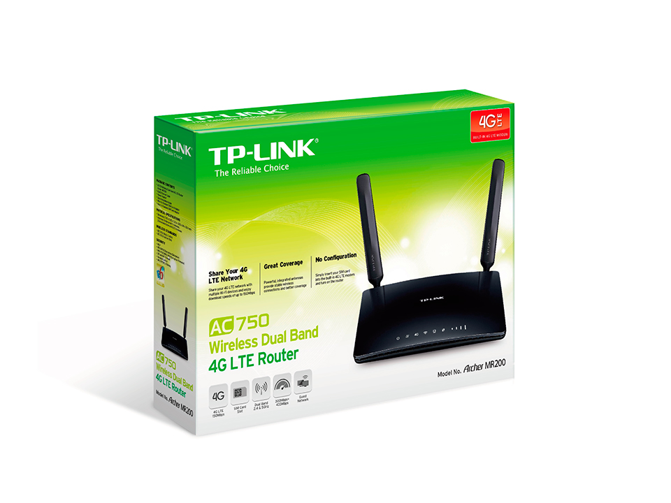 TP-Link Wireless Dual Band 4G LTE Router