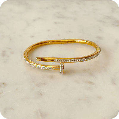 Cartier Nail with Zircons