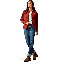 Ariat New Team Softshell Jacket Women Fired Brick