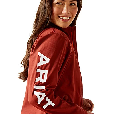 Ariat New Team Softshell Jacket Women Fired Brick