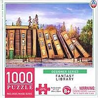 Arrow Puzzles - Fantasy Library 1000 Pc. Puzzle