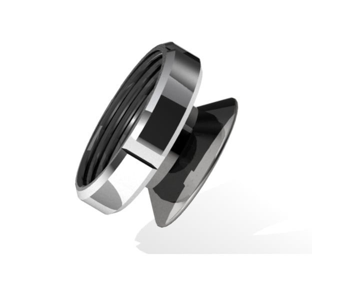 DIN დედალი - Garolla ფიტინგების შემაერთებელი