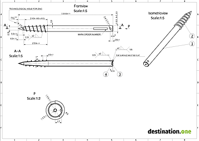 destination.kiosk Schraubfundamente destination.kiosk Schraubfundamente