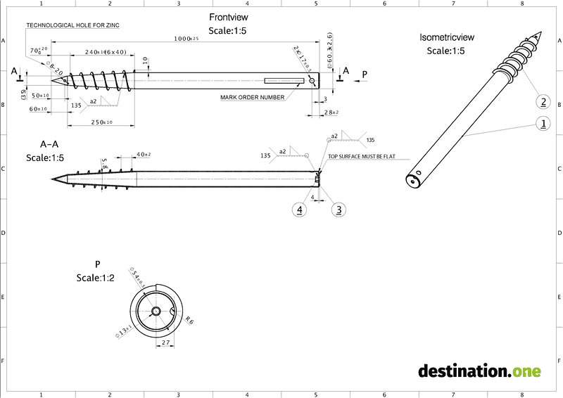 destination.kiosk Schraubfundamente destination.kiosk Schraubfundamente