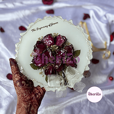 Premium Silicone A-Gate Round Mould for Resin Casting | Flexible & Reusable Mould for DIY Arts & Crafts, Home Decors, Festive Decorations & Creative Projects