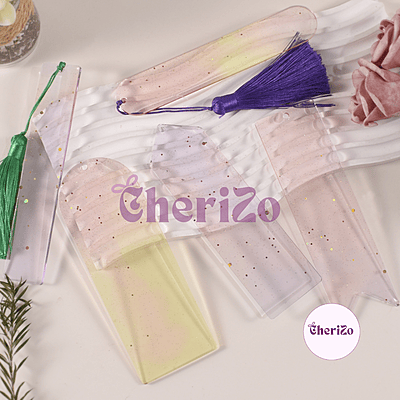 Premium Silicone 5 Cavities Bookmarks Mould for Resin Casting | Flexible & Reusable Mould for DIY Crafts, Resin Bookmarks, Wall Hangings, Home Decors & Creative Projects