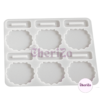 Premium Silicone 6 Cavities Mould for Resin Casting | Flexible Reusable Mould for DIY Crafts, Goddess Idols, Car Dashboards, Home Decors & More