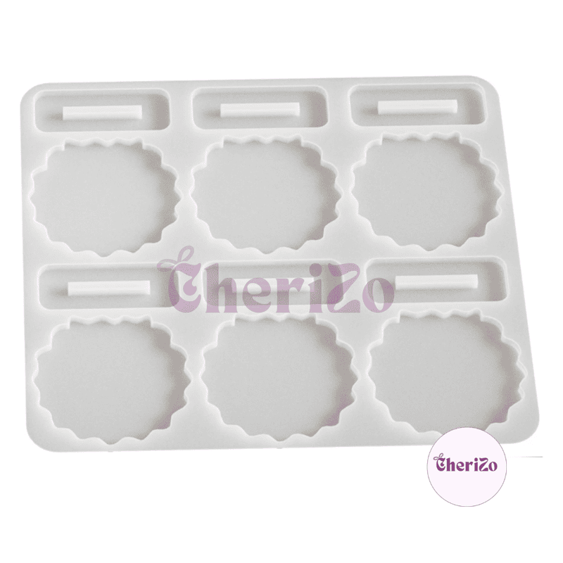 Premium Silicone 6 Cavities Mould for Resin Casting | Flexible Reusable Mould for DIY Crafts, Goddess Idols, Car Dashboards, Home Decors & More