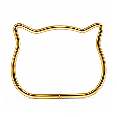Asas para Bolso Metálicas Gato Doradas 12*9cm Par (2 piezas) Asas para Bolso Metálicas Gato Doradas 12*9cm Par (2 piezas)
