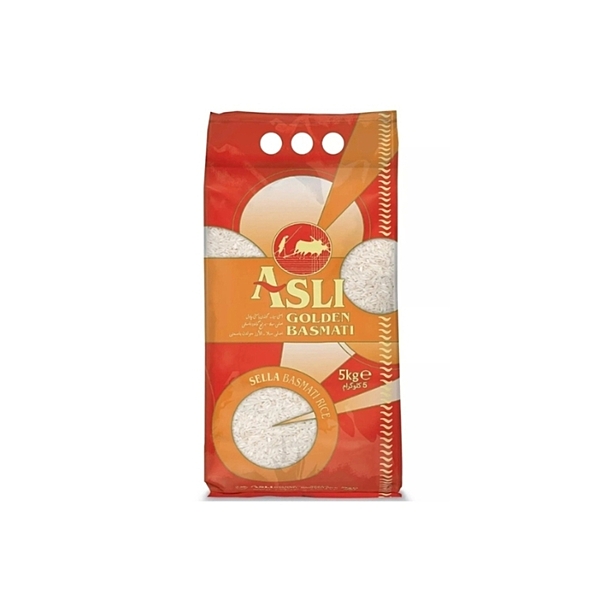 10543     Asli Golden Sella Basmati Rice  5kg