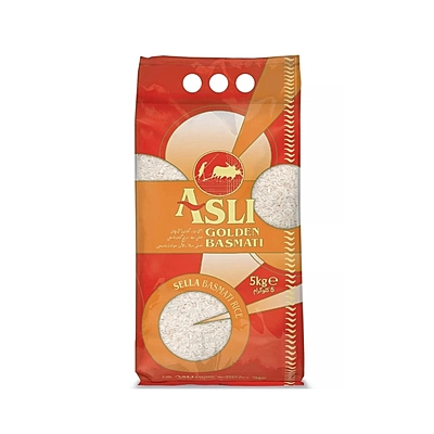 10543 Asli Golden Sella Basmati Rice 5kg