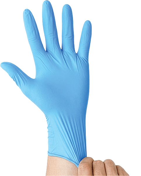 Nitrile Gloves Blue 100 / Box Nitrile Gloves Blue 100 / Box