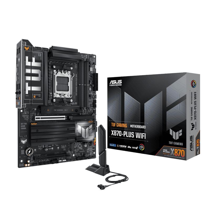 Asus TUF Gaming X870-PLUS WIFI AMD AM5 ATX Gaming Motherboard
