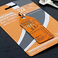 Aviationtag JOTA BAe 146 - G-SMLA Orange
