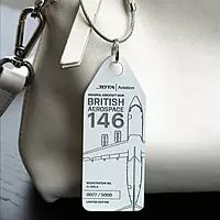 Aviationtag JOTA BAe146 - G-SMLA - White