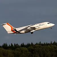 Aviationtag JOTA BAe 146 - G-SMLA Orange