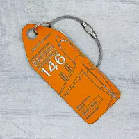 Aviationtag JOTA BAe 146 - G-SMLA Orange