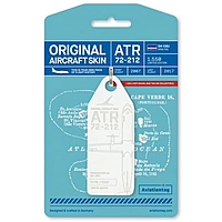 Aviationtag ATR72 - D4-CBU - White