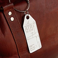Aviationtag ATR72 - D4-CBU - White