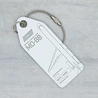 Aviationtag McDonnell Douglas MD-88 - EC-FJE - White