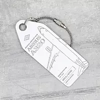 Aviationtag Airbus A320 - PR-MAP - White
