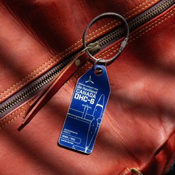 Aviationtag De Havilland Canada DHC-6 - N460TA - Dark Blue