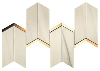 Mozaic ATLAS CONCORDE, MARVEL DREAM Marvel Chevron Bianco Fantastico 17X41.4, 9MCN, mp/cutie 0.42