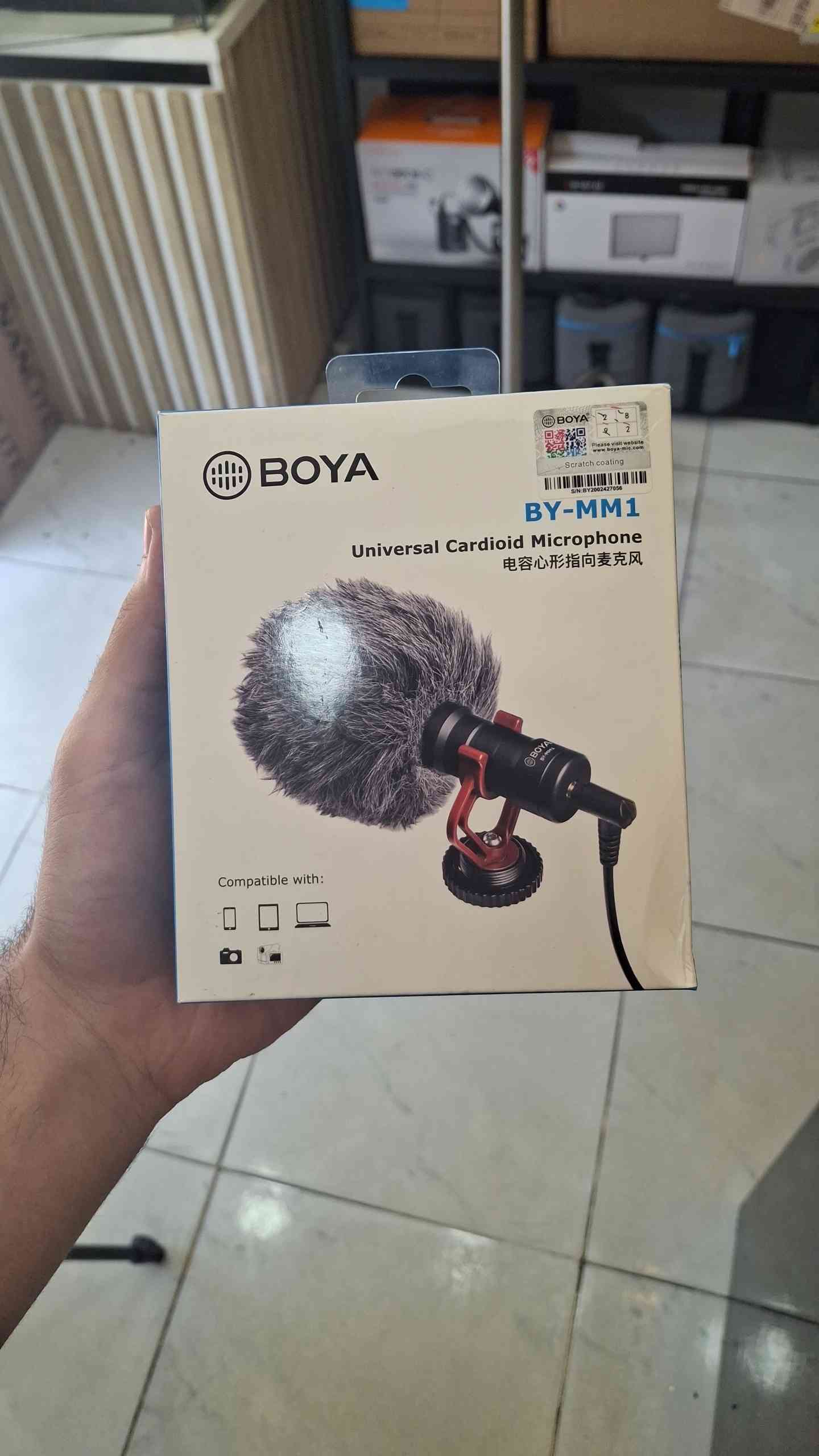 Boya BY-MM1 Universal Cardioid Microphone