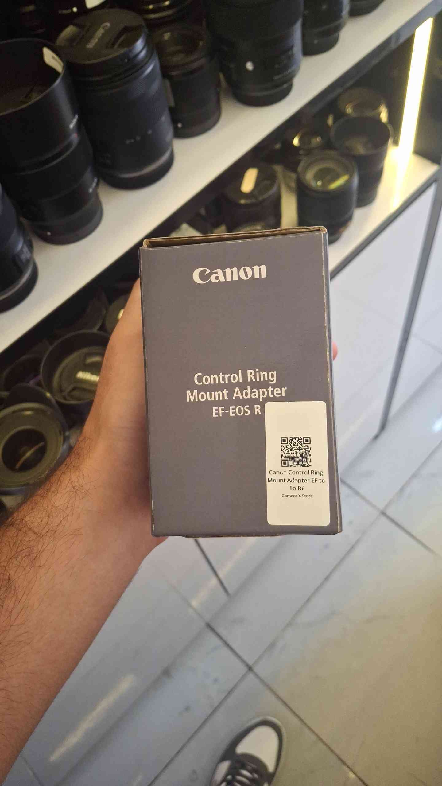 Canon Control Ring Mount Adapter EF to To RF