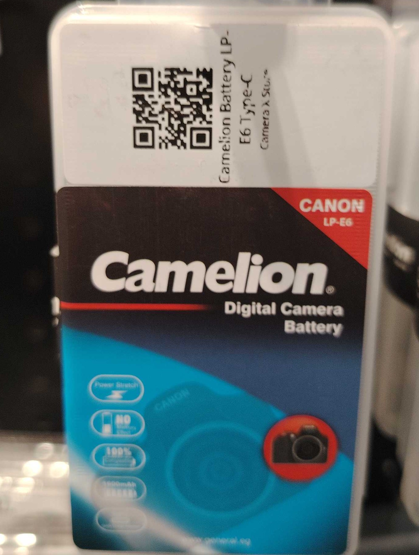 Camelion Battery LP-E6 Type-C