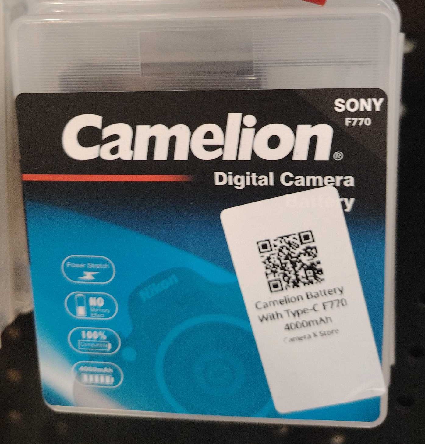 Camelion Battery With Type-C F770 4000mAh