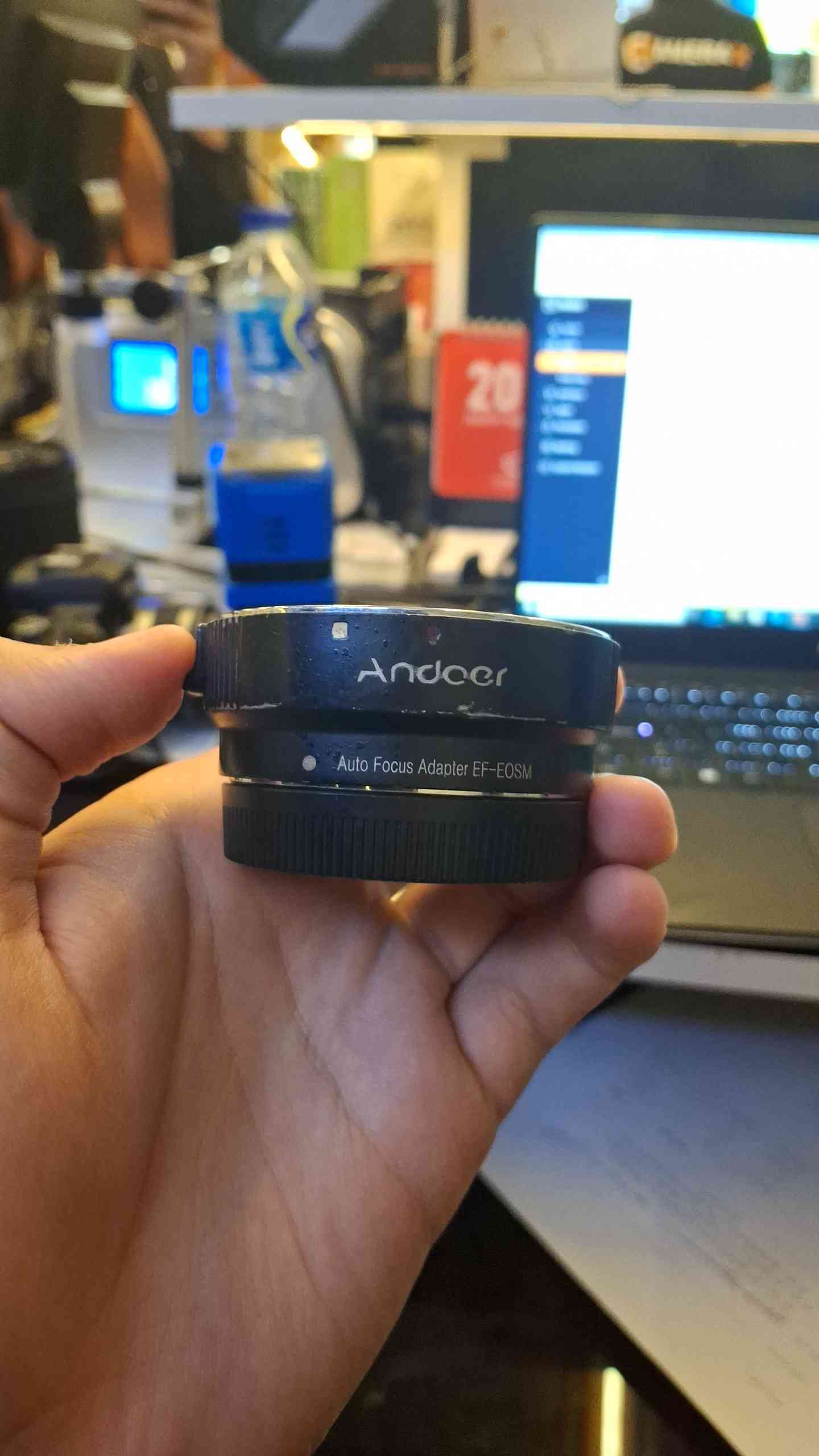 andoer mount adapter ef-eos m coby
