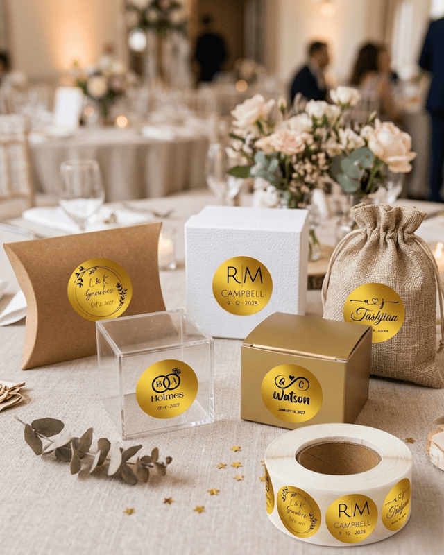 Aura Favor Stickers, Set of 10