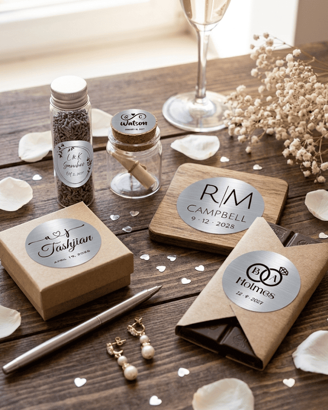 Aura Favor Stickers, Set of 10