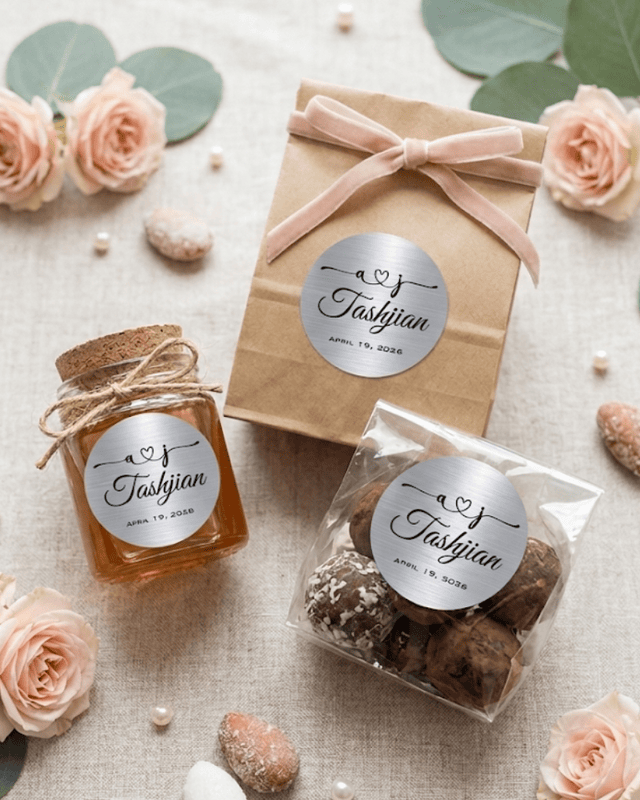 Aura Favor Stickers, Set of 10