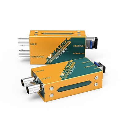 AVMatrix FE1121-12G 12G-SDI Fiber Optic Extender AVMatrix FE1121-12G 12G-SDI Fiber Optic Extender