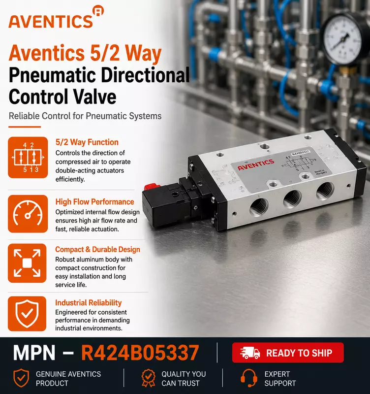 Aventics TC-15 5/2 Way valve