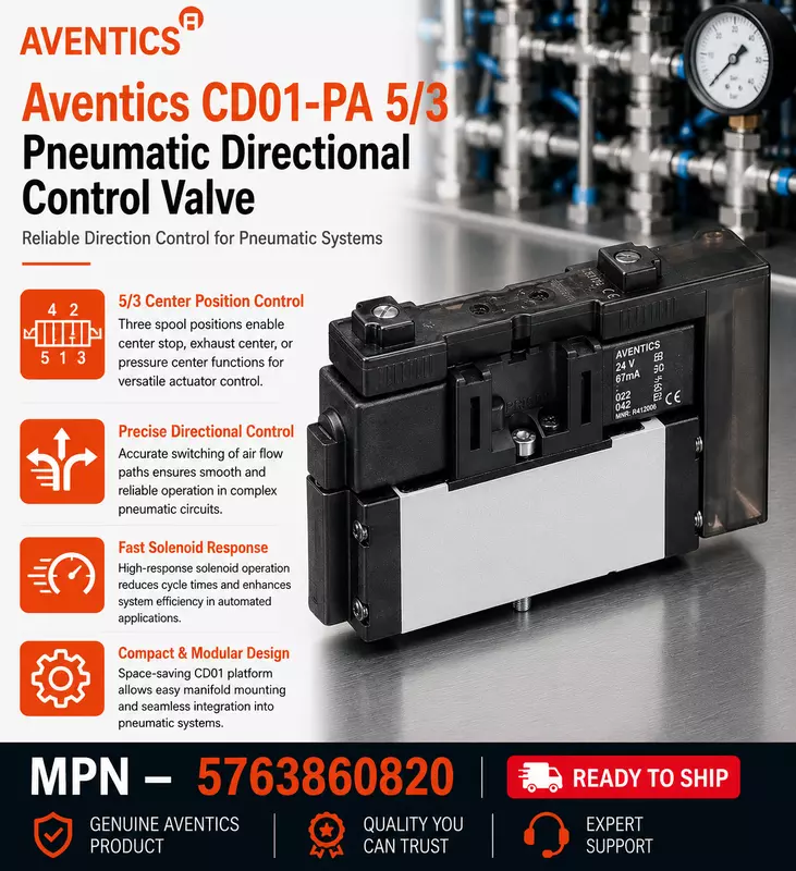 Aventics 5/3 – DCV CD01-PA