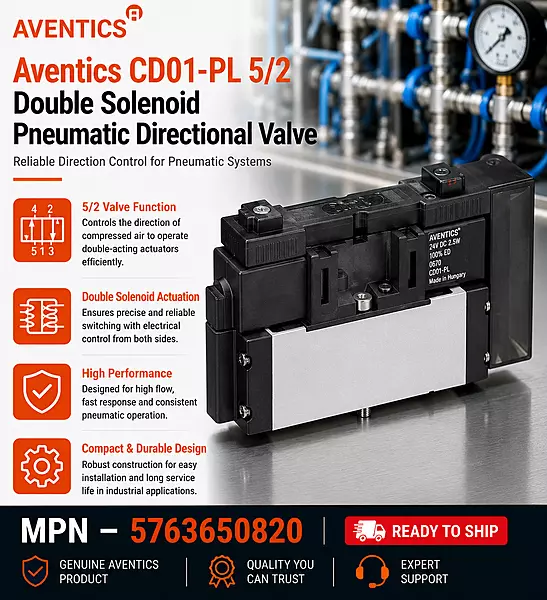 Aventics Directional Valve CD01-PL-5/2DS
