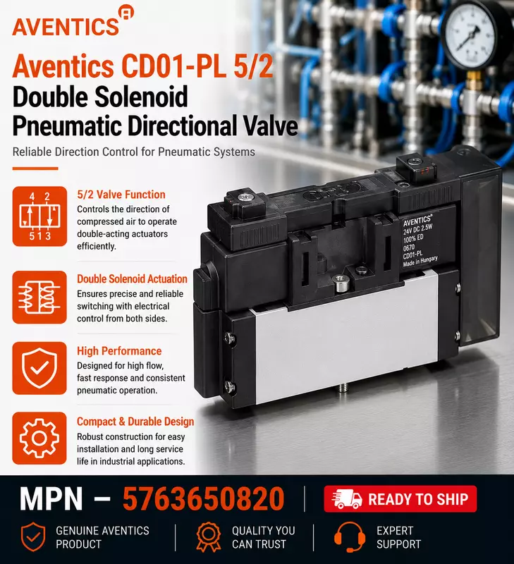 Aventics Directional Valve CD01-PL-5/2DS