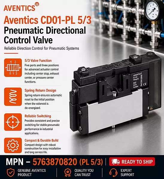 Aventics 5/3 – DCV CD01-PL