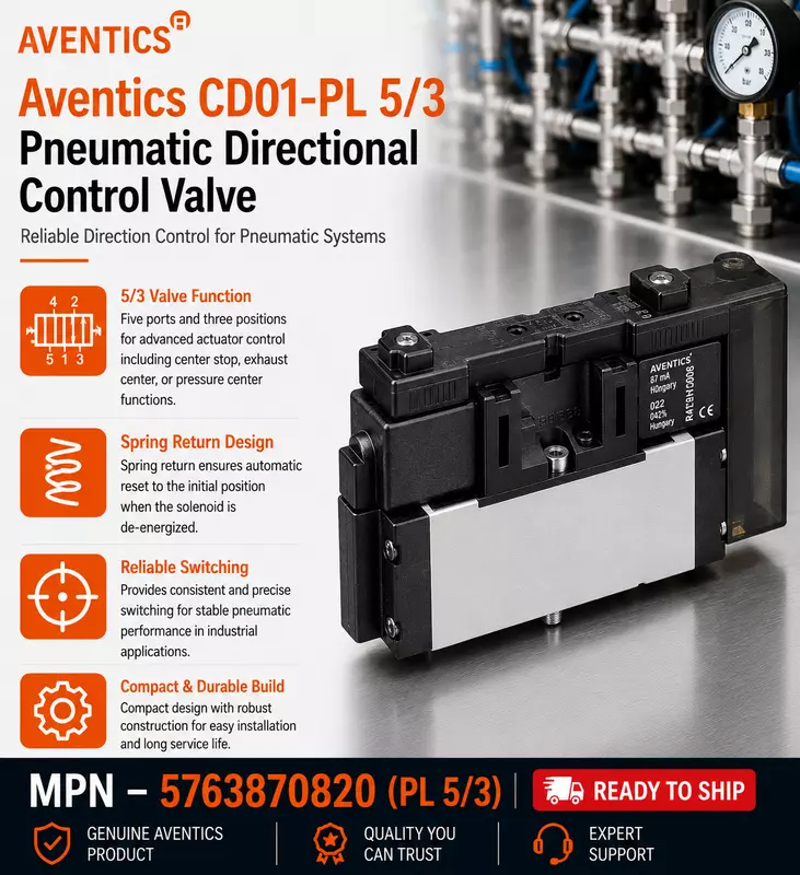 Aventics 5/3 – DCV CD01-PL