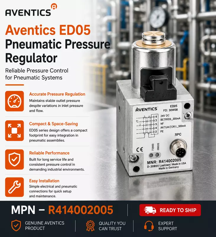 Aventics E/P pressure regulator - ED05/R414