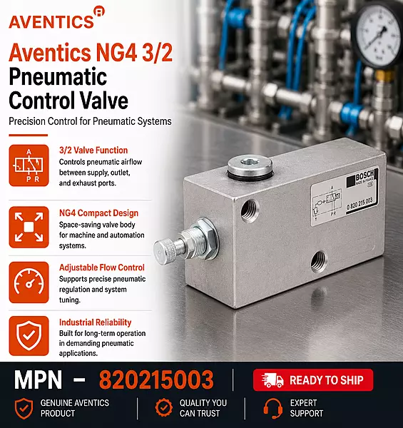 Aventics DIR-Control Valve 3/2 NG4