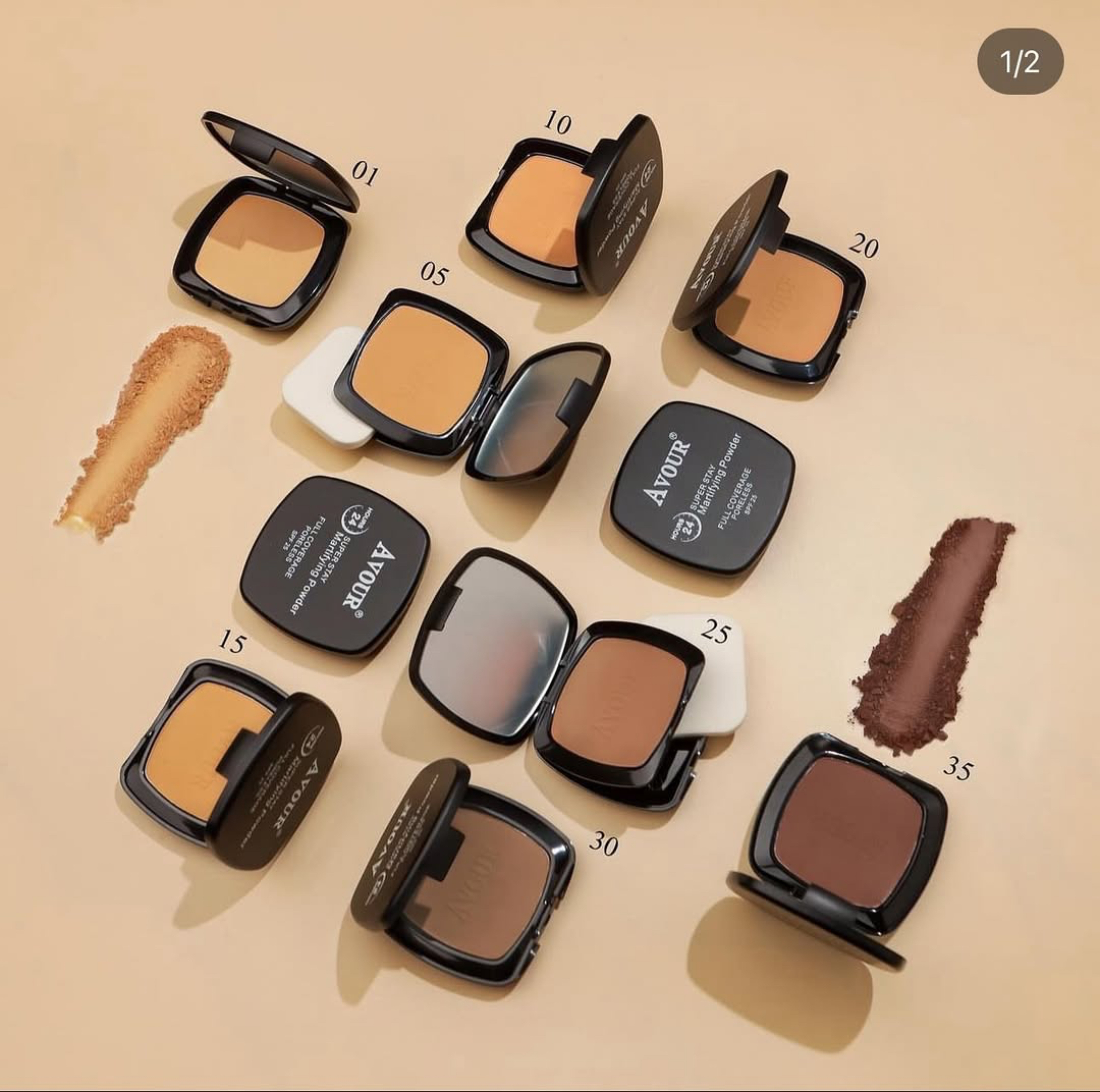 Avour Superstay Compact Powder-