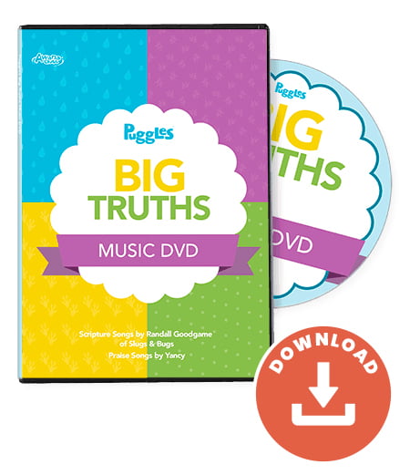 Awana Puggles Big Truths Music DVD (Download) Awana Puggles Big Truths Music DVD (Download)